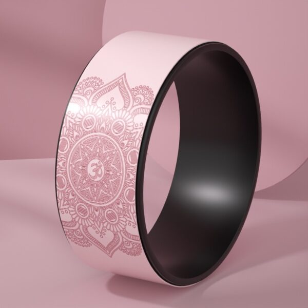 Engraved Yoga Wheel - Image 2