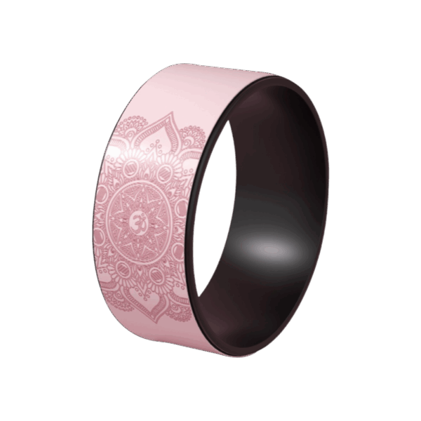 Engraved Yoga Wheel